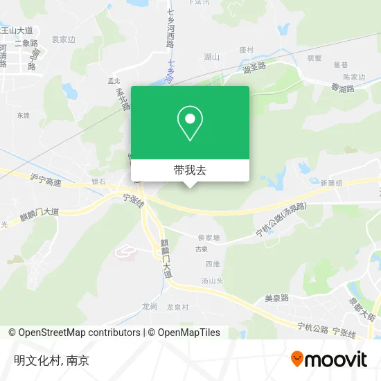 明文化村地图