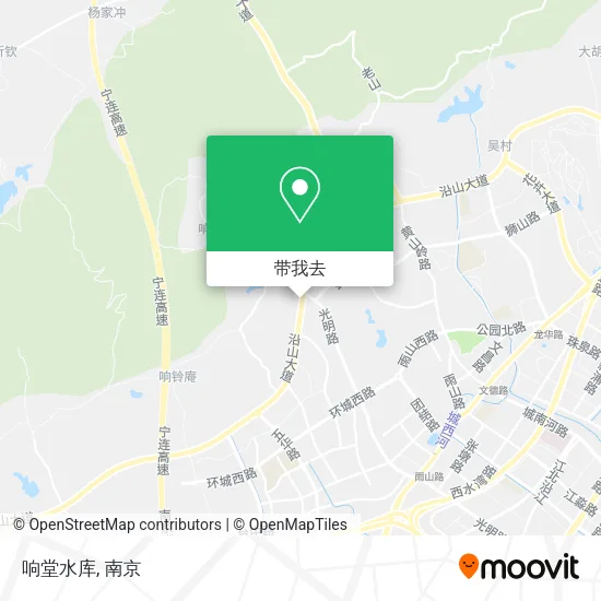 响堂水库地图