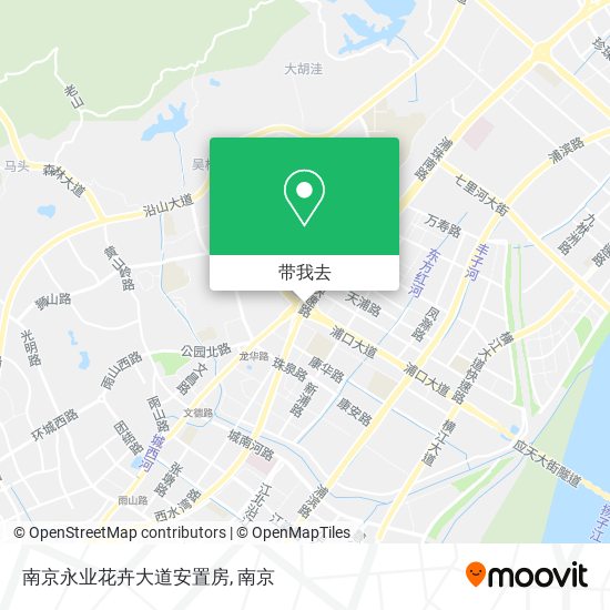 南京永业花卉大道安置房地图