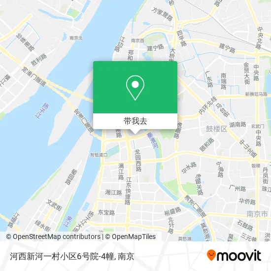 河西新河一村小区6号院-4幢地图