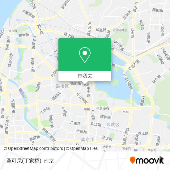 圣可尼(丁家桥)地图
