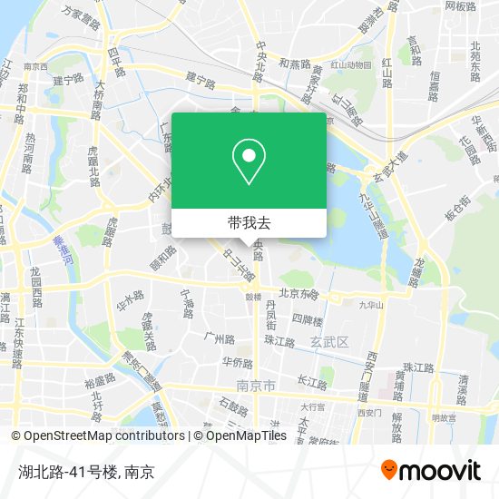 湖北路-41号楼地图