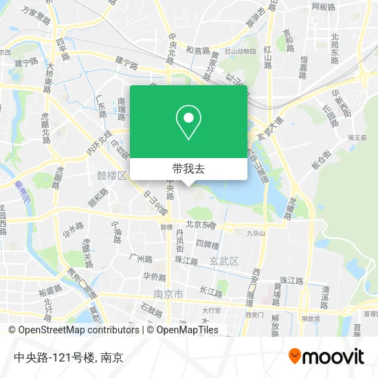 中央路-121号楼地图