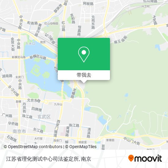 江苏省理化测试中心司法鉴定所地图