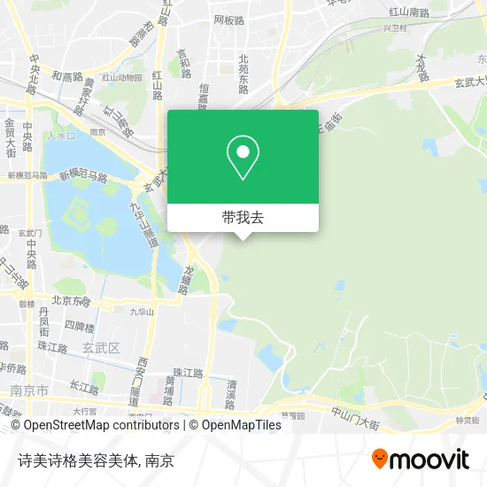 诗美诗格美容美体地图