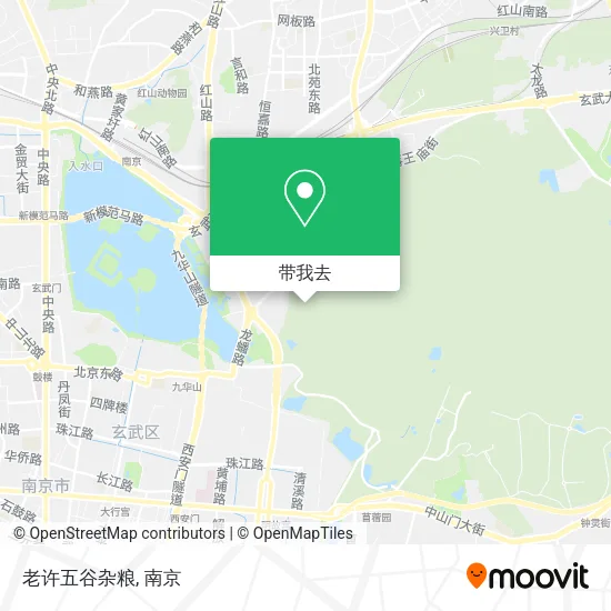 老许五谷杂粮地图