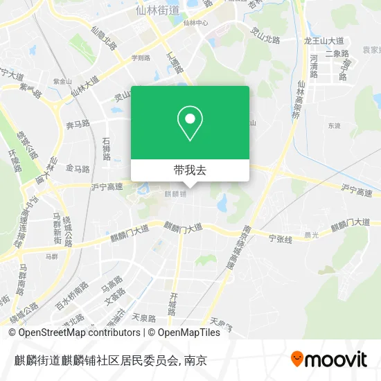 麒麟街道麒麟铺社区居民委员会地图