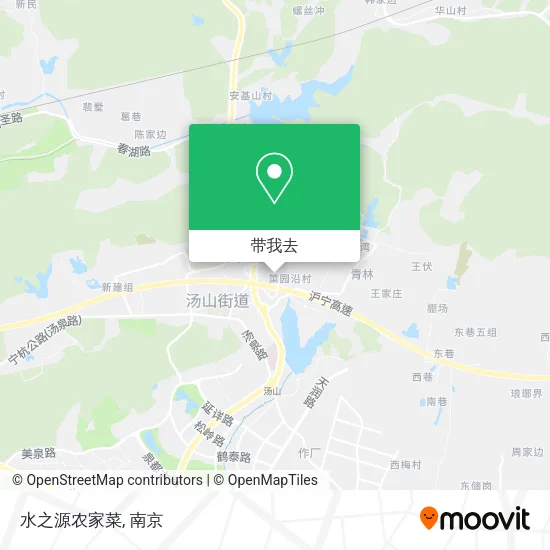 水之源农家菜地图