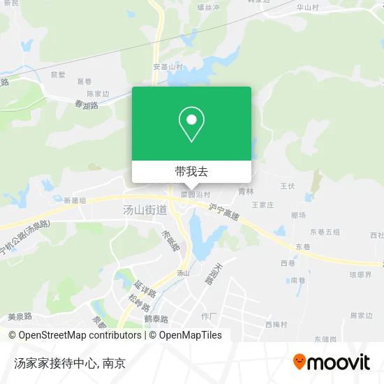 汤家家接待中心地图