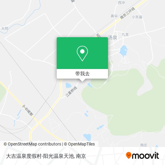 大吉温泉度假村-阳光温泉天池地图