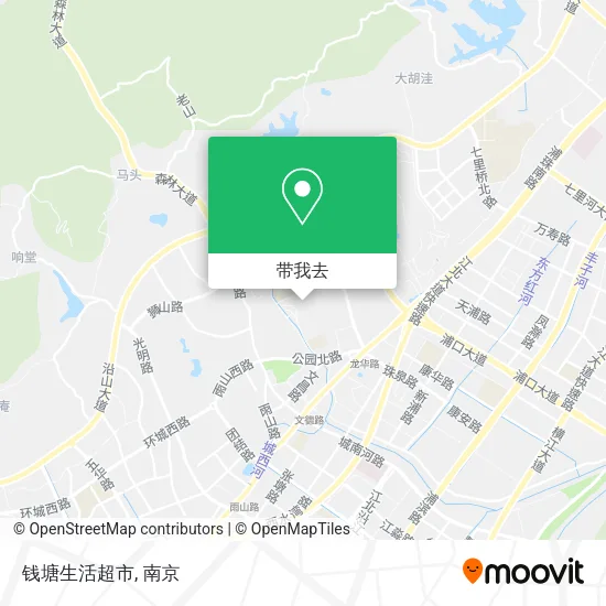 钱塘生活超市地图