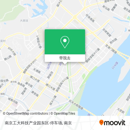 南京工大科技产业园东区-停车场地图