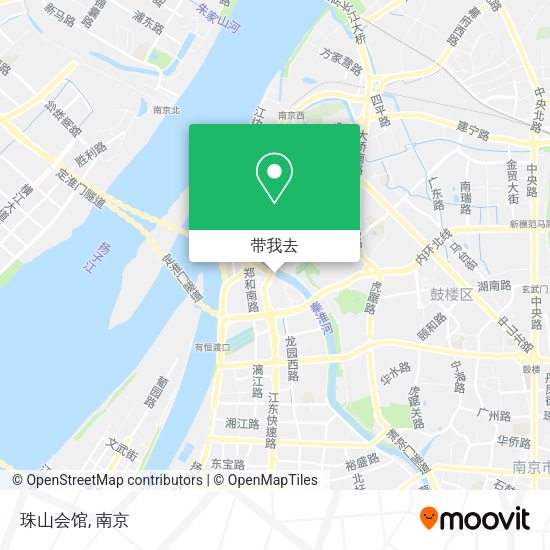 珠山会馆地图
