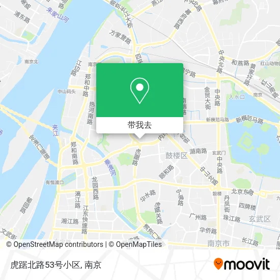 虎踞北路53号小区地图