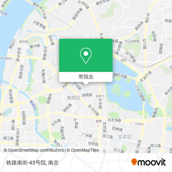 铁路南街-43号院地图