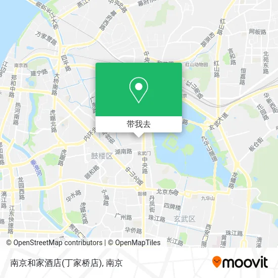 南京和家酒店(丁家桥店)地图