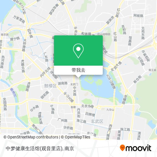 中梦健康生活馆(观音里店)地图