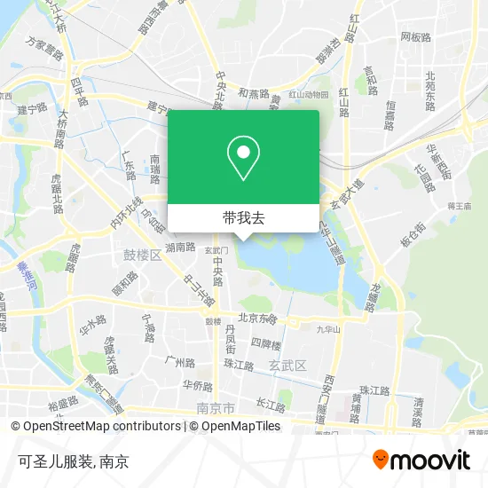 可圣儿服装地图