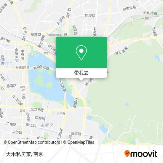 天禾私房菜地图