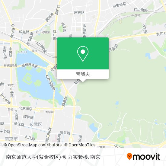南京师范大学(紫金校区)-动力实验楼地图