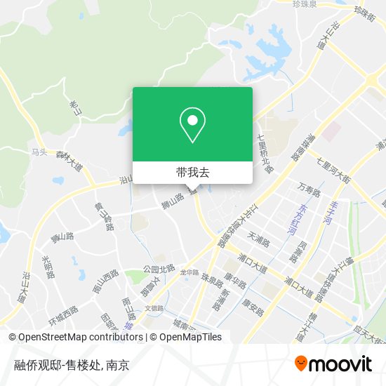 融侨观邸-售楼处地图