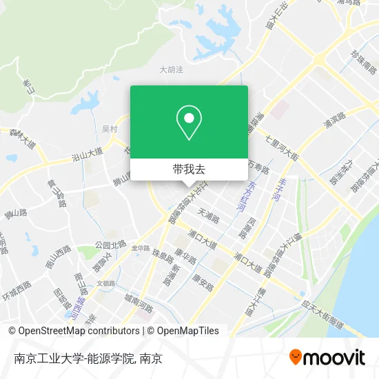 南京工业大学-能源学院地图