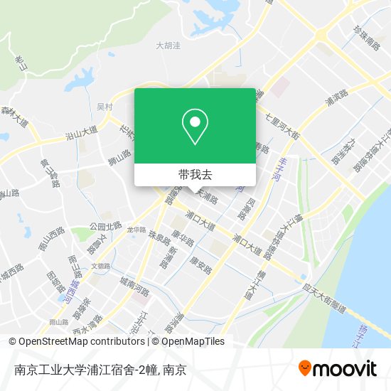 南京工业大学浦江宿舍-2幢地图