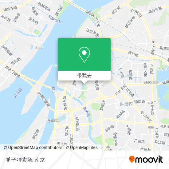裤子特卖场地图
