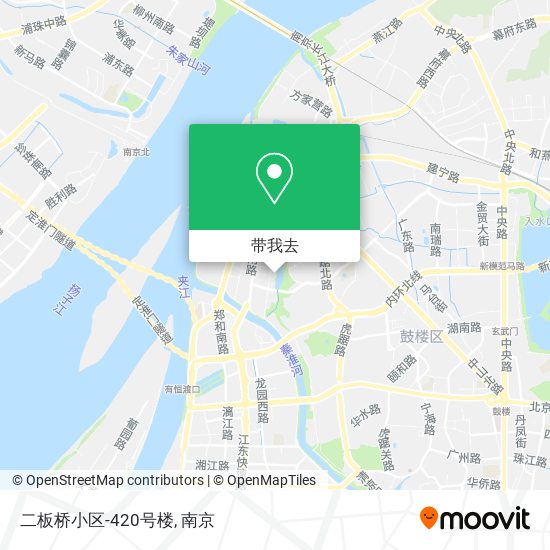 二板桥小区-420号楼地图