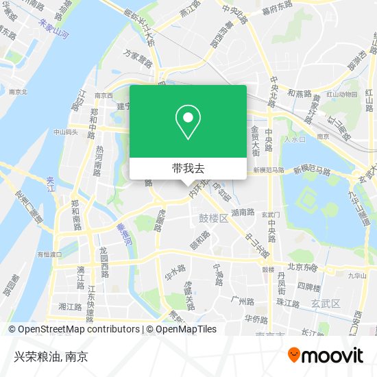 兴荣粮油地图