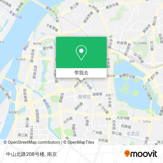 中山北路208号楼地图