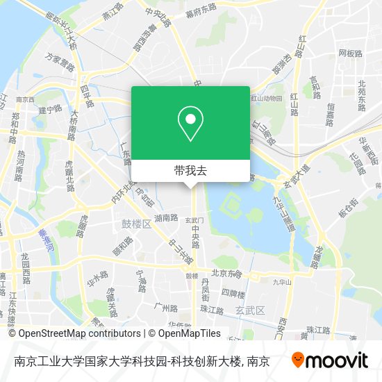 南京工业大学国家大学科技园-科技创新大楼地图
