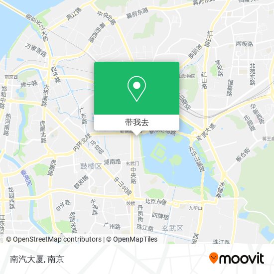 南汽大厦地图