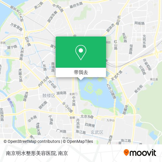 南京明水整形美容医院地图
