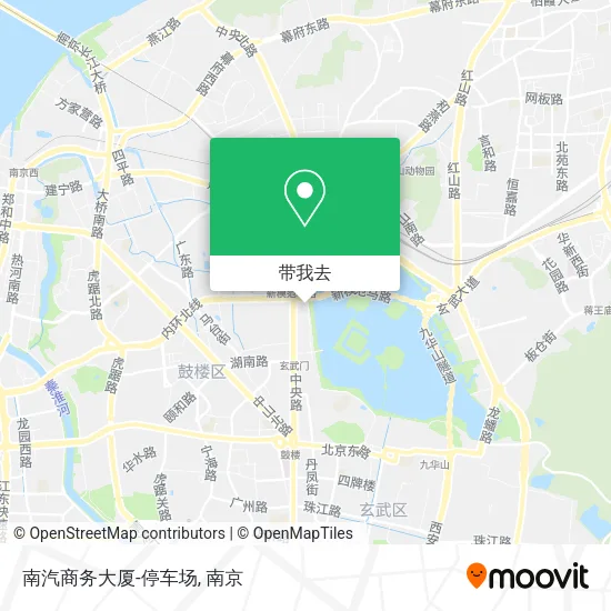 南汽商务大厦-停车场地图