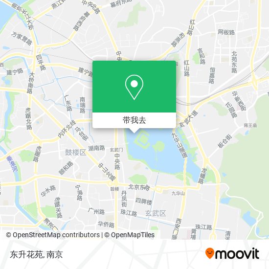 东升花苑地图