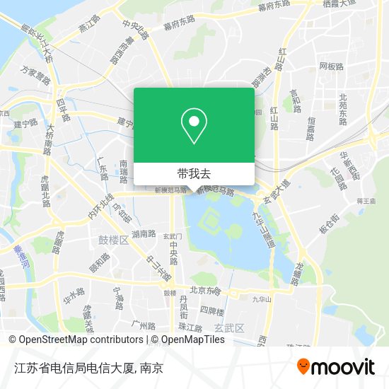 江苏省电信局电信大厦地图