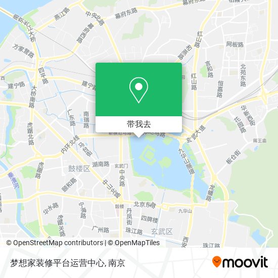 梦想家装修平台运营中心地图
