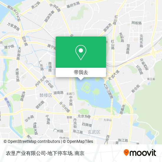 农垦产业有限公司-地下停车场地图