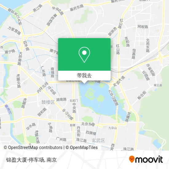 锦盈大厦-停车场地图