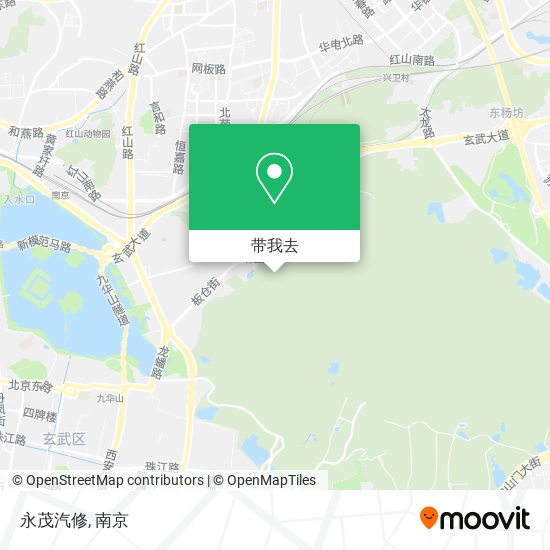 永茂汽修地图