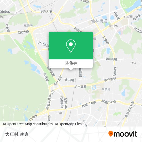 大庄村地图