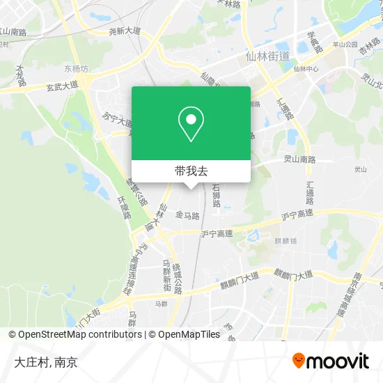 大庄村地图