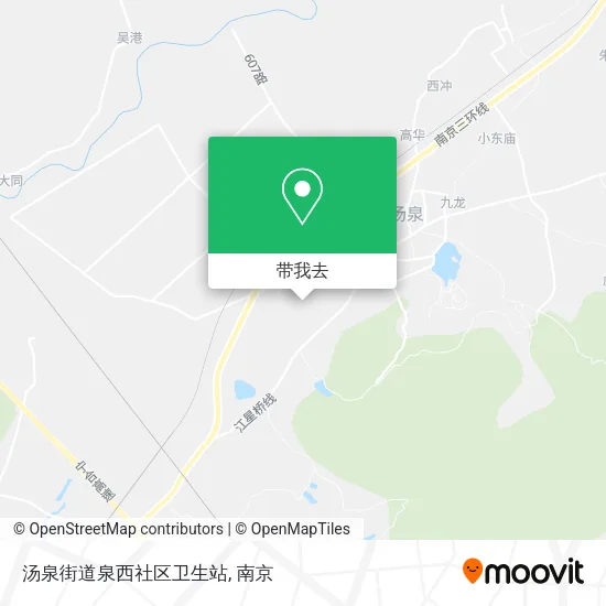 汤泉街道泉西社区卫生站地图
