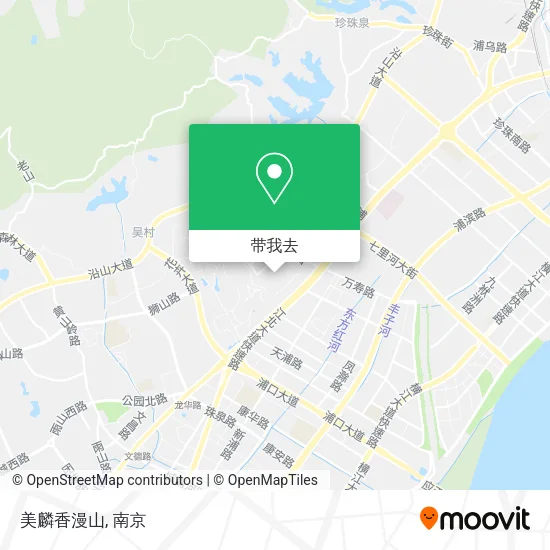 美麟香漫山地图