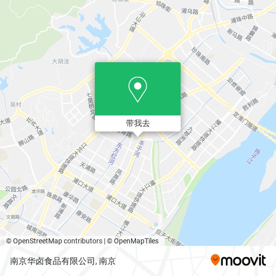 南京华卤食品有限公司地图