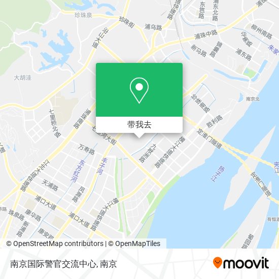 南京国际警官交流中心地图