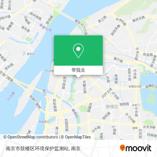 南京市鼓楼区环境保护监测站地图