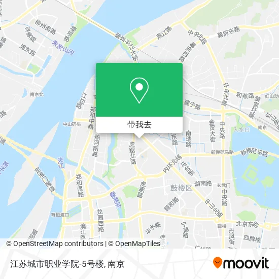 江苏城市职业学院-5号楼地图