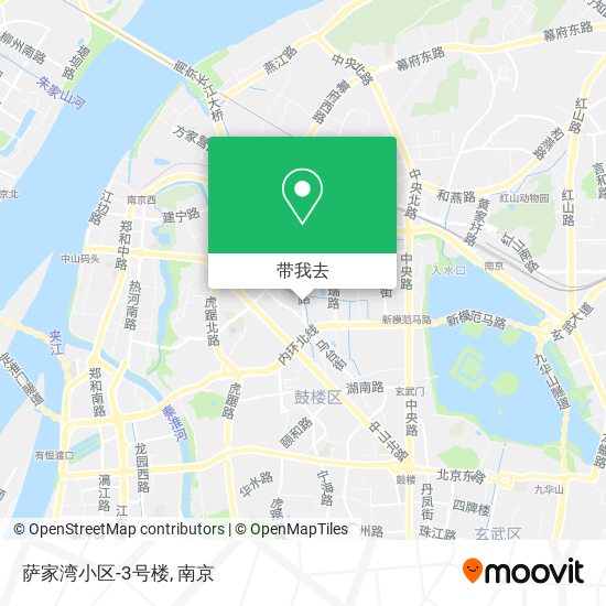 萨家湾小区-3号楼地图